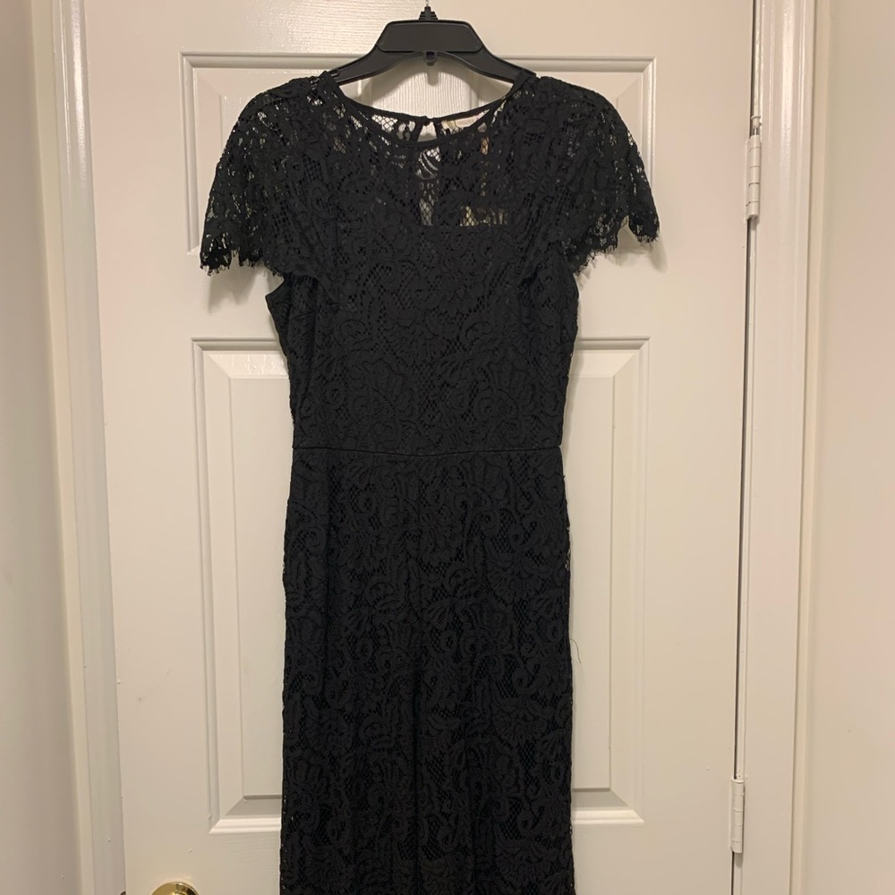 Black Chelsea & Violet Lace Jumpsuit. NWT/Size Small - Picture 2 of 5